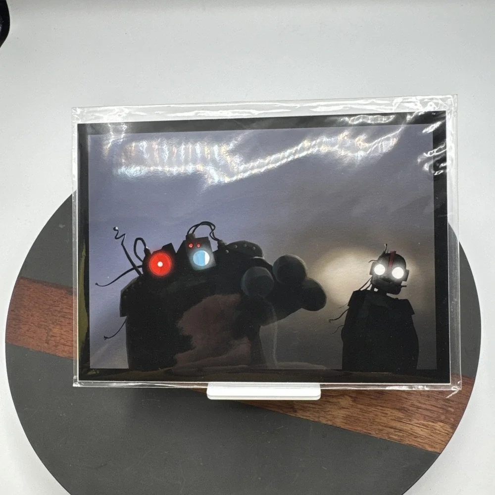 NIP RARE Unique Greeting Card Zombie Robots